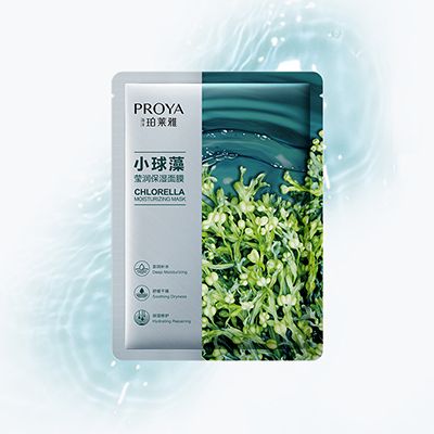 w66最老牌小球藻莹润保湿面膜
