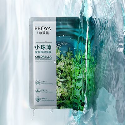 w66最老牌小球藻莹润保湿面膜
